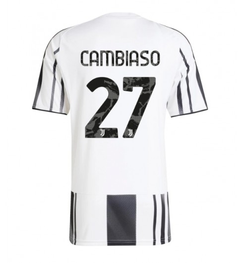 Juventus Andrea Cambiaso #27 Domácí Dres 2025-26 Krátký Rukáv Juventus Andrea Cambiaso #27 Domácí Dres 2025-26 Krátký Rukáv